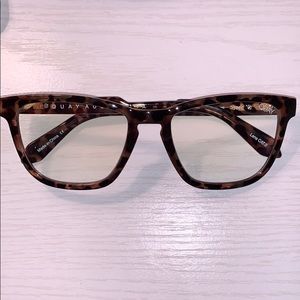 Quay Hardwire Tortoise Blue Light Glasses